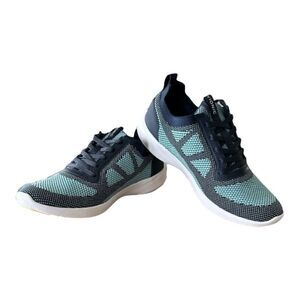 Vionic Lenora Supportive Active Sneakers Navy Blue Aqua Womens 6 New No Box